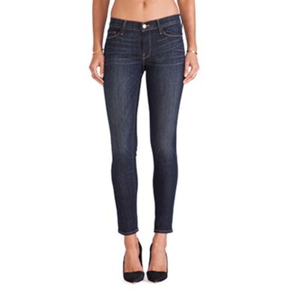 Frame Denim Jeans Frame Jeans Womens 27 Le Skinny De Jeanne Low